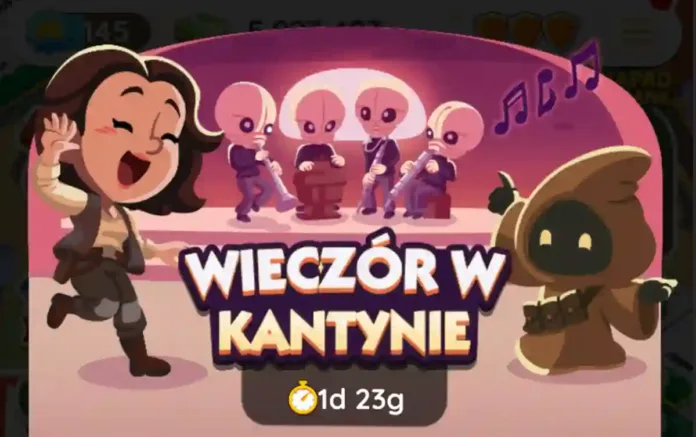 Wydarzenie Monopoly Go Wieczor W Kantynie (lista nagród)